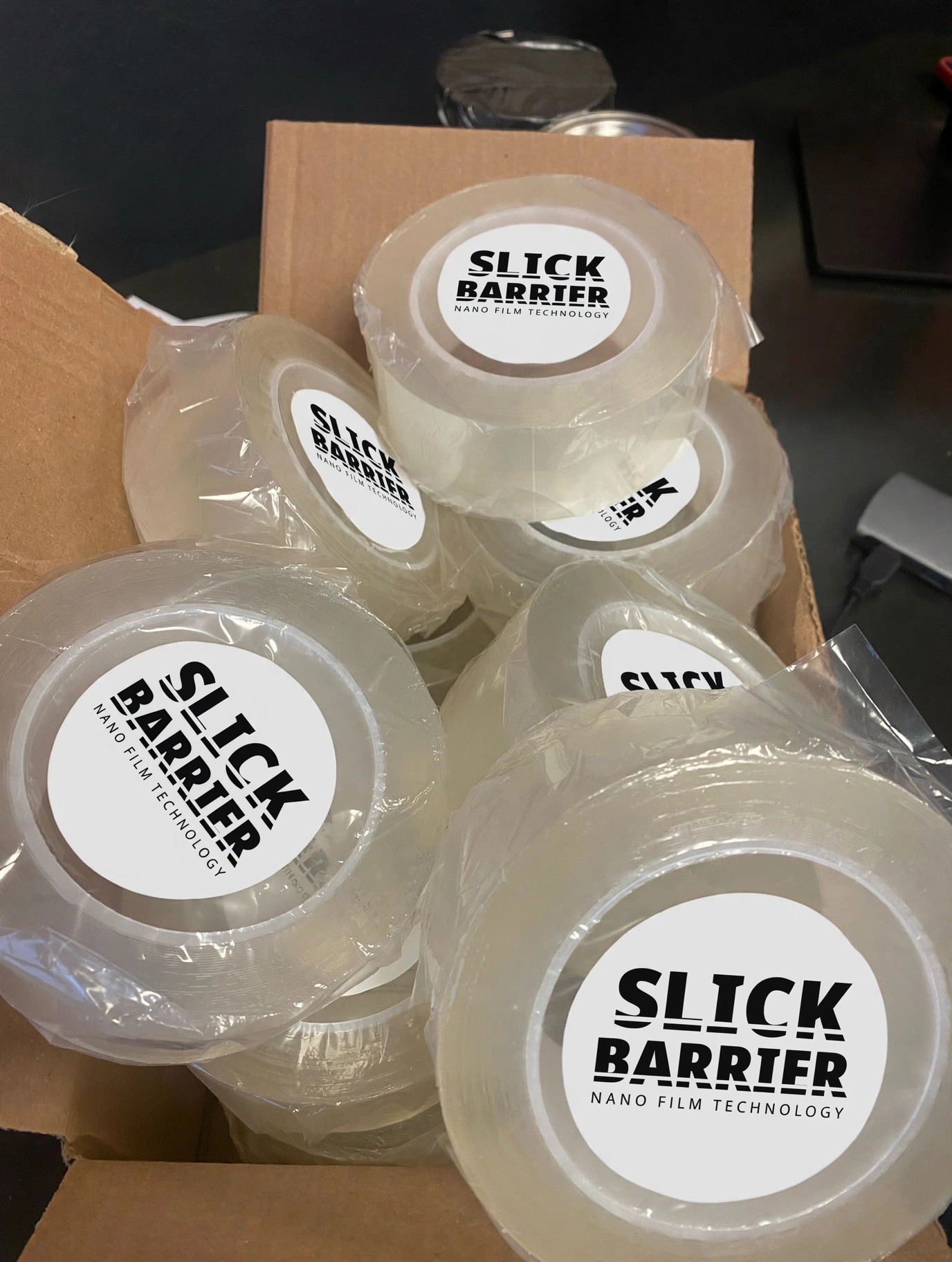 Rolls of Slick Barrier Nano Film